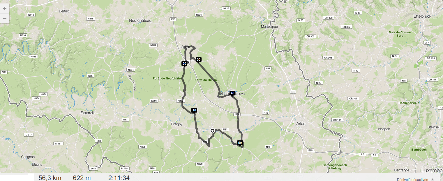 Cyclo 56 kms
